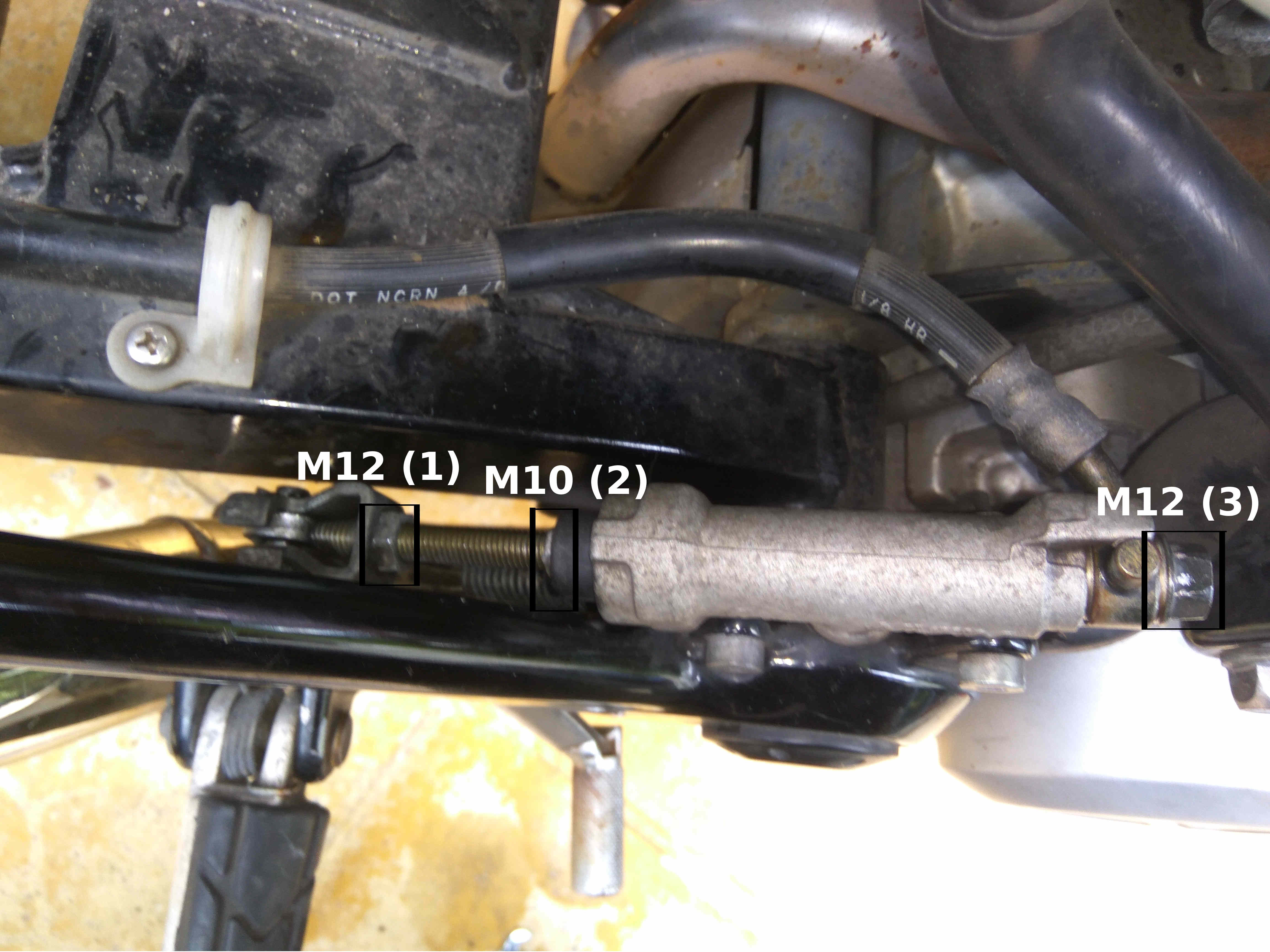 Adjusting The Vtr250 Rear Brake